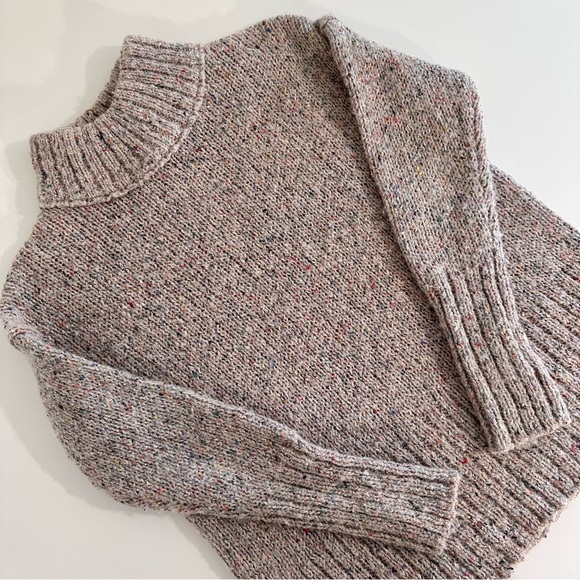 J Crew | Mockneck Funfetti Chunky Sweater - Picture 5 of 6